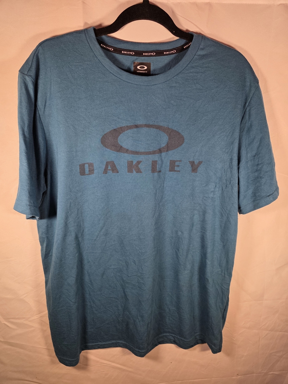 Oakley Teal Short-Sleeve Logo Tee